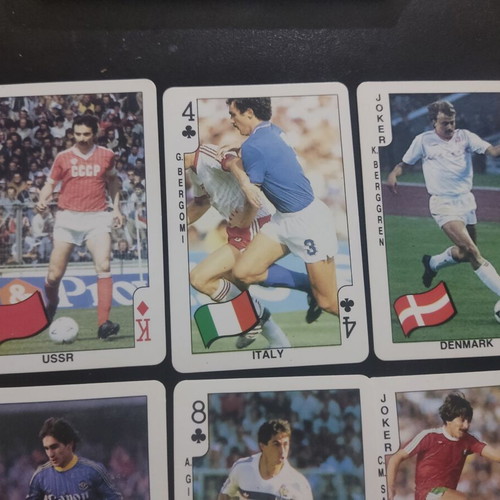 Dandy football collectible stickers pack of 10 like new
