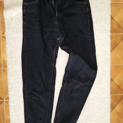 Zara cigarette high-waist black jeans like new, size XS