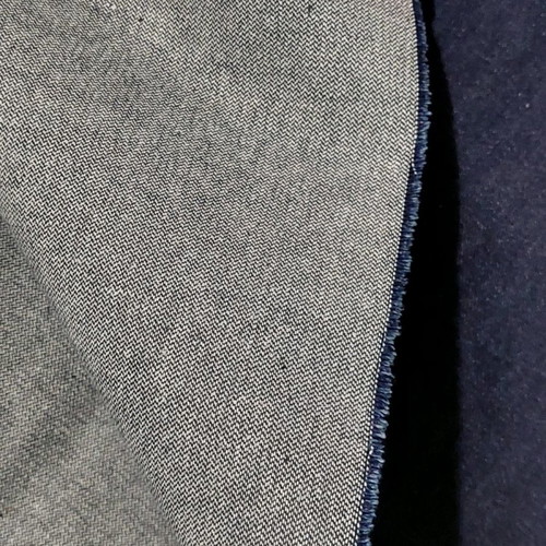 Denim fabric thick dark blue, 180x160cm, Malta type, new