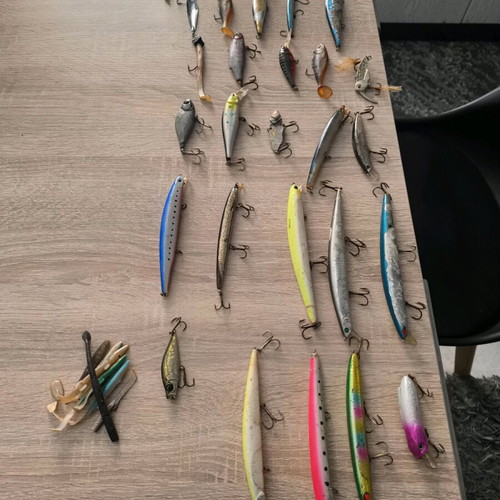 Spinning lures used