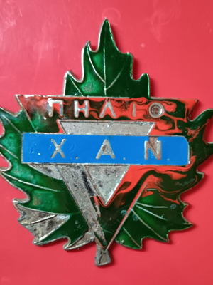 Metal collectible badge Pilio HAN used