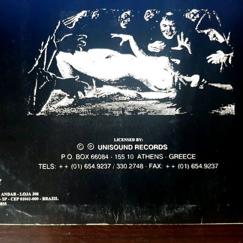 Necromantia Varathron The Black Arts The Everlasting Sins Vinyl LP first edition 1992