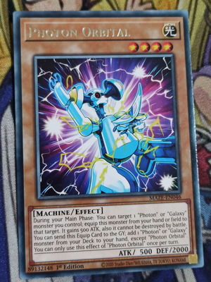 Yu-Gi-Oh! Photon Orbital Rare κάρτα, 1st Edition