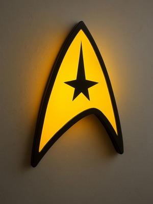 Lightbix Star Trek Lamp new, plastic, USB powered