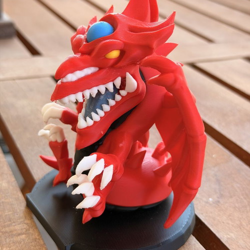 Yu-Gi-Oh Slifer the Sky Dragon figure 12cm, 3D printed