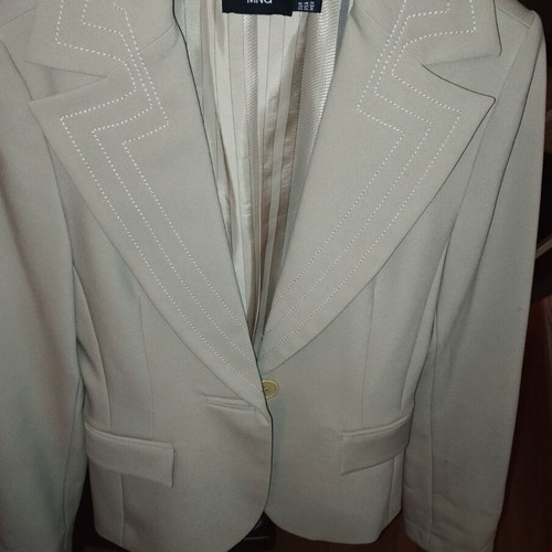 Mango women's beige suit like new