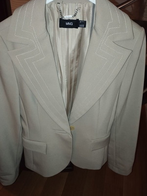 Mango women's beige suit like new