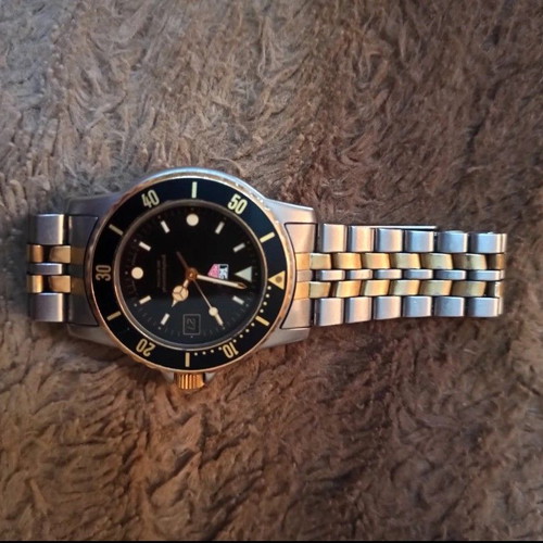 Tag Heuer watch like new, 36 cm two-tone