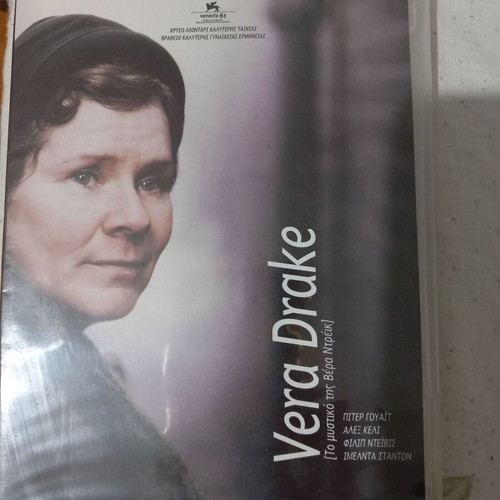 Vera Drake DVD like new, romantic drama biography with subtitles