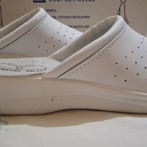 Comfort-Relax Anatomica Clogs size 38 white new
