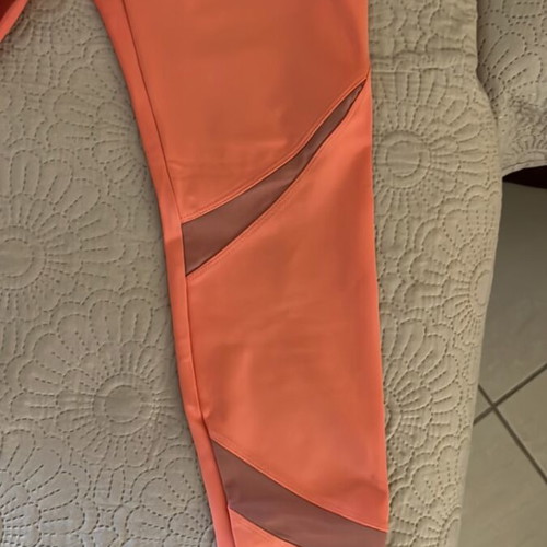 Asos fitness leggings size M like new, orange