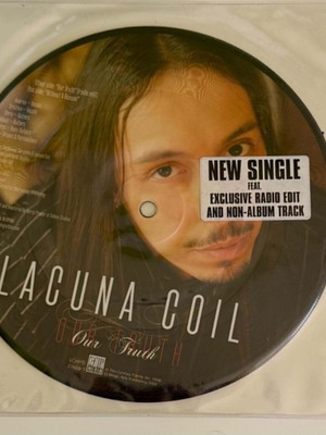 Lacuna Coil Our Truth Picture Disc Vinyl 7" limited, new