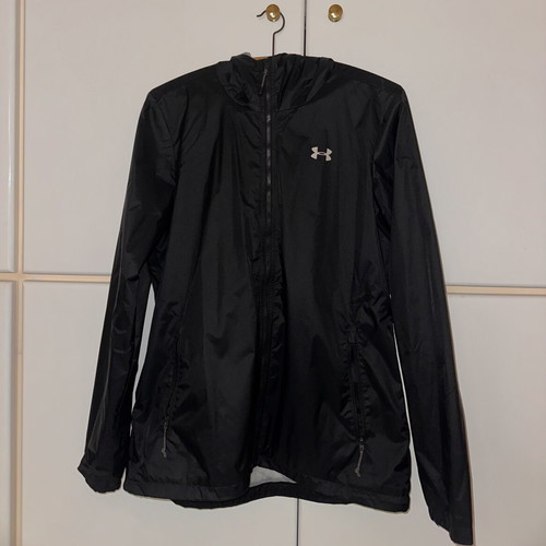Under Armour women's waterproof jacket size M like new black navy