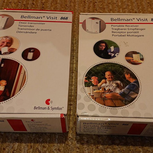 Bellman Visit 868 Wireless Alert System New