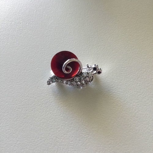 925 silver pin used with agate, small