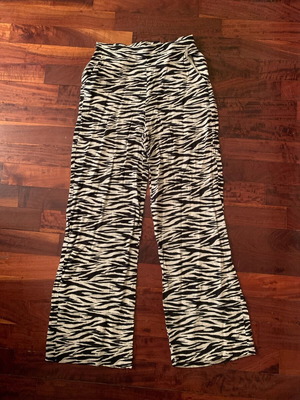 H&M Γυναικείο Παντελόνι Zebra Print σαν καινούργιο, XS