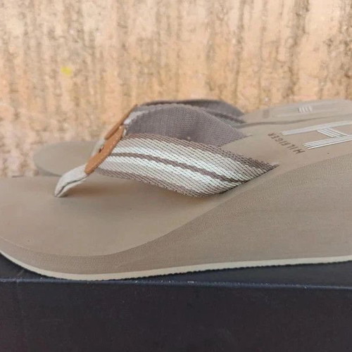 Tommy Hilfiger Myriam 10D Wedge Sandals New Size 39 Desert Sand