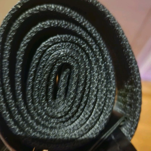 Prada fabric belt like new, black, size 100