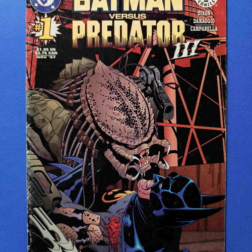 Batman Versus Predator III: Blood Ties 1 like new