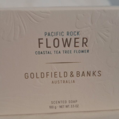 Goldfield & Banks Pacific Rock Flower scented soap new