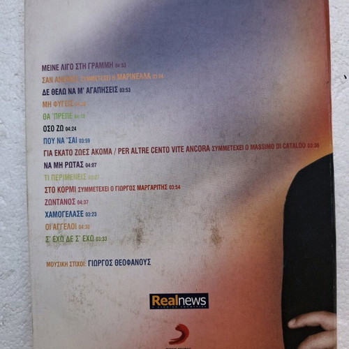 Antonis Remos San Anemos CD like new, laiko