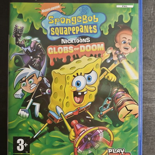SpongeBob SquarePants Featuring Nicktoons Globs of Doom PS2 game used