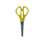 School scissors 16cm yellow new