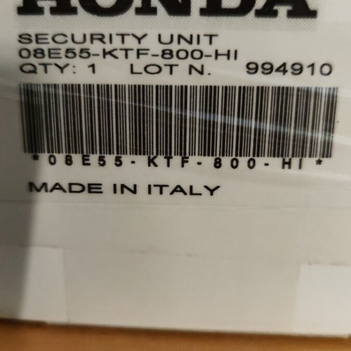 Honda Genuine Car Alarm new for many models
