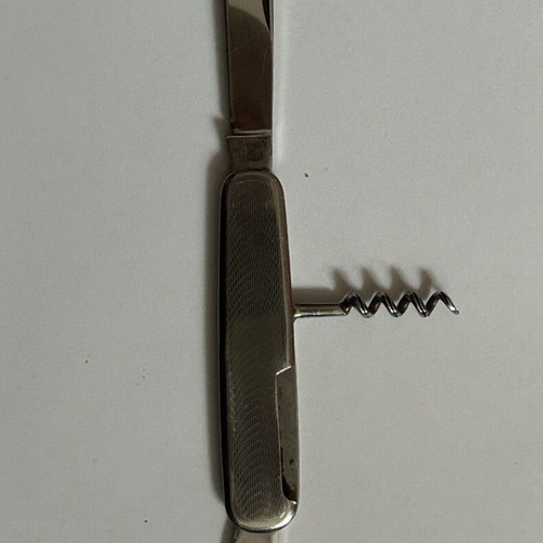 Hartkopf & Co Solingen Pocket Knife new, stainless steel, corkscrew
