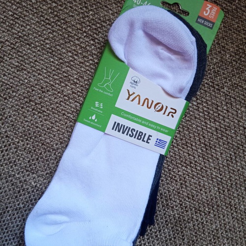 Cotton men's socks set of 3 new, size 40-46, A.P.C.