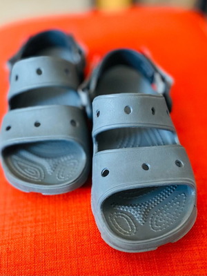 Crocs σανδάλια για αγόρι CLASSIC ALL-TERRAIN SANDAL K - SLATE GREY