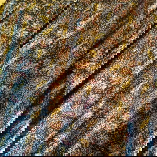 Φόρεμα σατέν με όμορφα σχέδια σαν καινούργιο