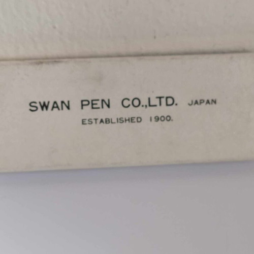 Swan Co Ltd Japan pen set new, gold plated with mechanical pencil and pen