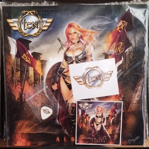 Ten Albion 2LP 2014 limited edition with autograph postcards and extras