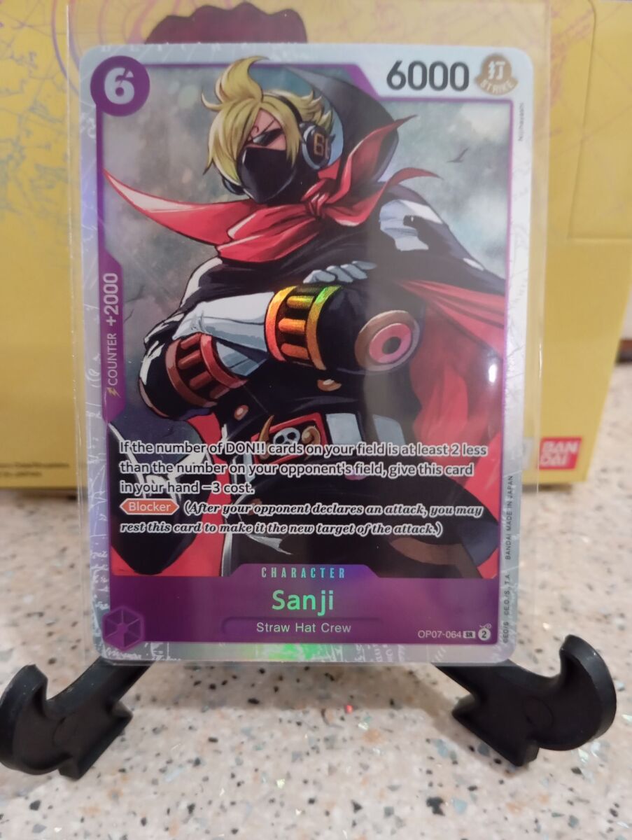 One Piece Sanji Card (OP07-064) (V.1) new - € 5,00 - Vendora.cy