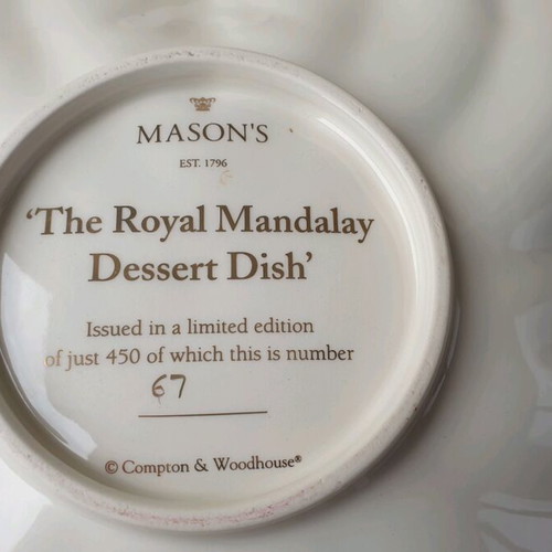 Masons The Royal Mandalay collector's plate like new