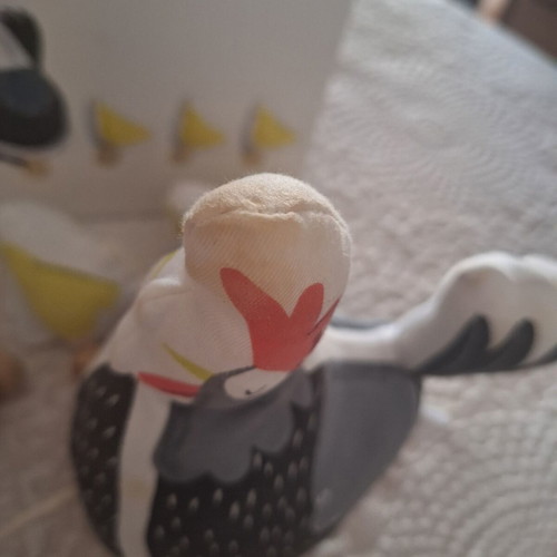 Manhattan Toy Farmer's Market Chicken Pull Toy used