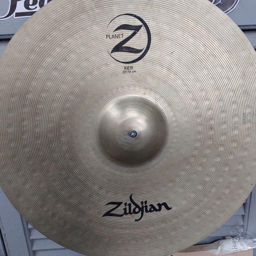 Zildjian Planet Z Ride 20" Reverse Type cymbal used with splash-crash Turkey 14"