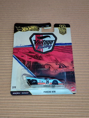 Hotwheels 2026 Premium Car Culture Vintage Racing Porsche 917K Gulf καινούργιο