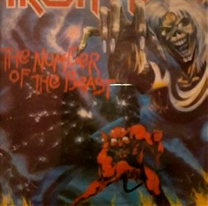 IRON MAIDEN CD "The number of the beast"1982(συλλεκτικό)