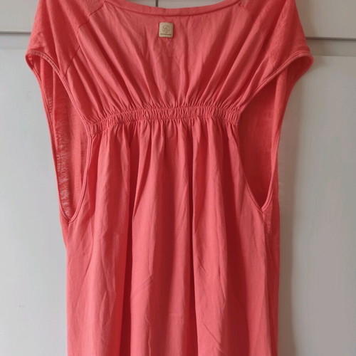 Edward Jeans Coral Top like new, size S, 100% linen and cotton