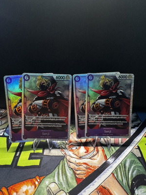 Sanji One Piece TCG κάρτα σαν καινούργιο