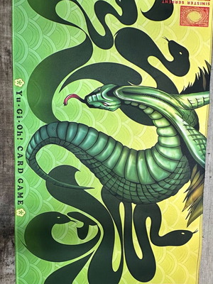 Yu-Gi-Oh! Playmat Sinister Serpent like new