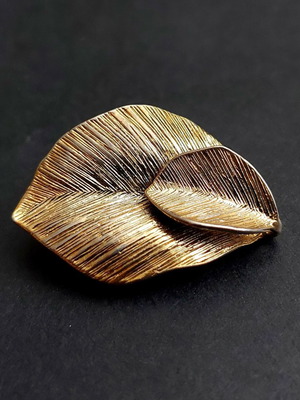 Vintage metal brooch