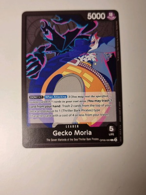 Gecko Moria One Piece Card Game OP06-080 Leader