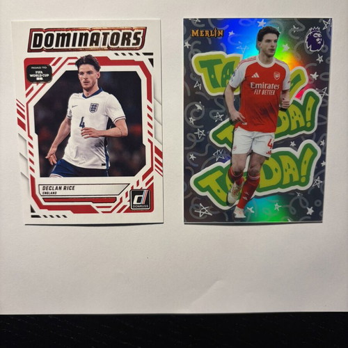 Declan Rice Duo Insert Lot New