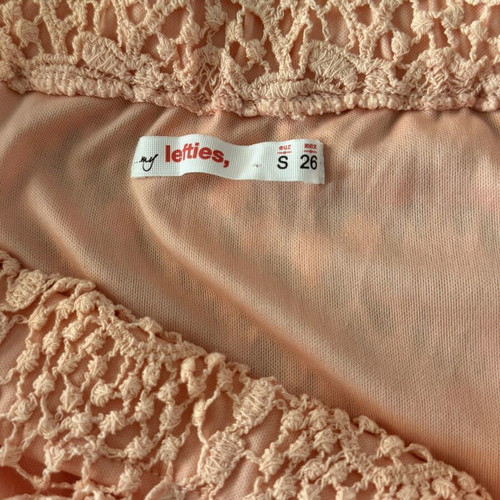 Mini skirt with lace size S like new