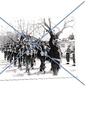 Φωτογραφία μεταχειρισμένη στρατιωτικής παρέλασης στα Χανιά Κρήτης