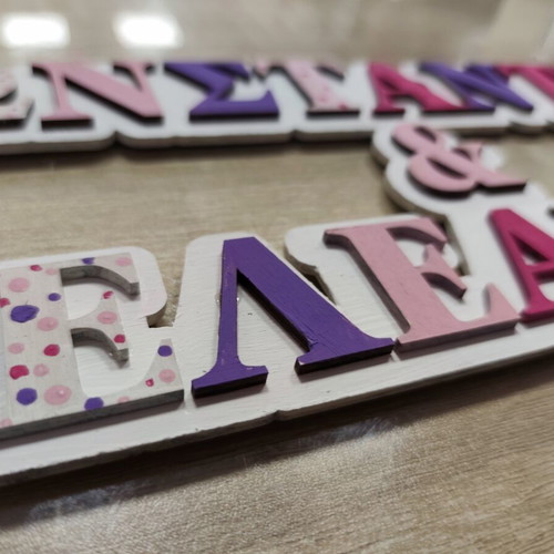 Wooden Letters and Laser Cut Elements for Crafts new