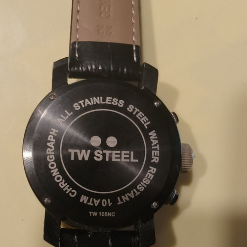 TW Steel Tommy Robredo Special Edition Chronograph Watch TW105NC